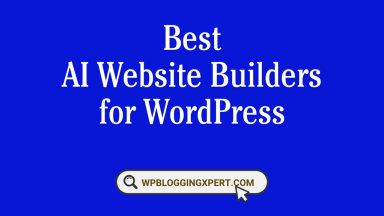 Best AI Website Builders for WordPress 2025