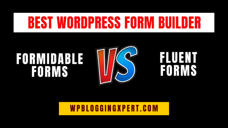 Formidable Forms vs Fluent Forms