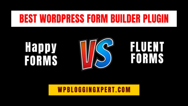 HappyForms Vs Fluent Forms