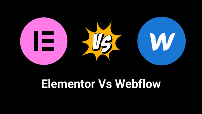 Elementor Vs Webflow