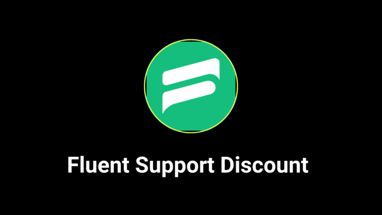 Fluent Support Discount