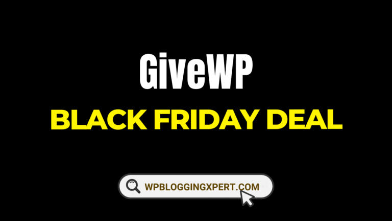 GiveWP Black Friday Deal 2025