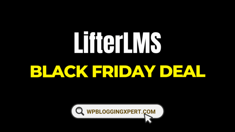 LifterLMS Black Friday Deal 2025