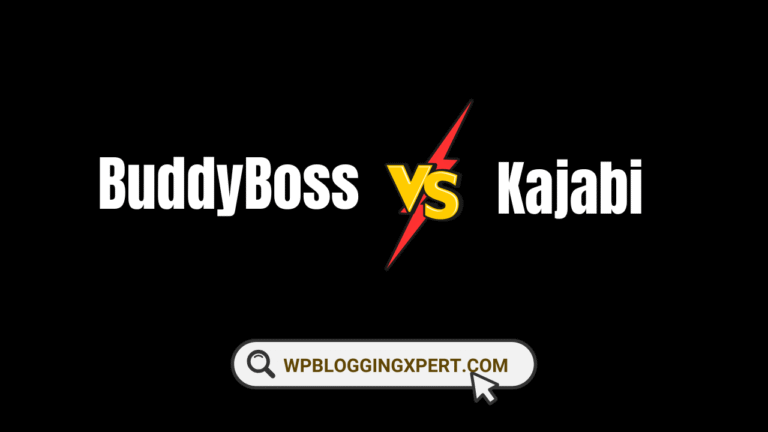 BuddyBoss Vs Kajabi