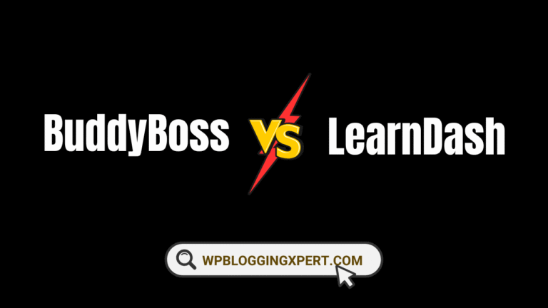 BuddyBoss Vs LearnDash