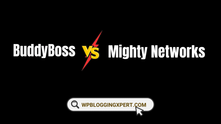 BuddyBoss Vs Mighty Networks