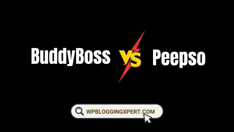 BuddyBoss Vs Peepso