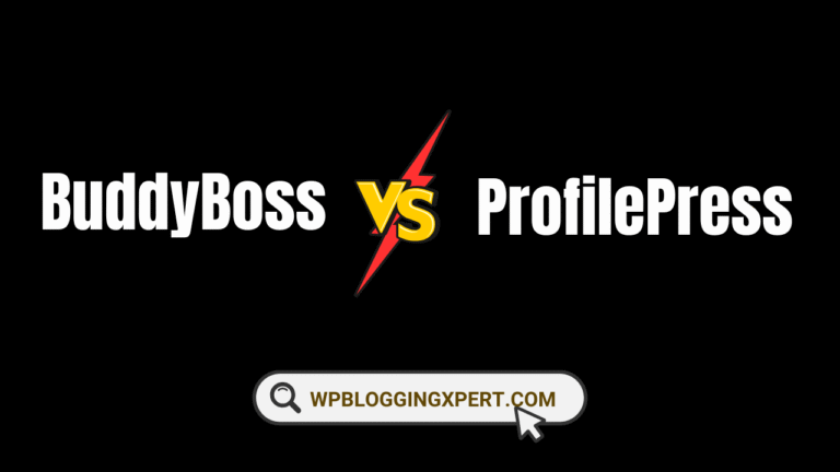 BuddyBoss Vs ProfilePress