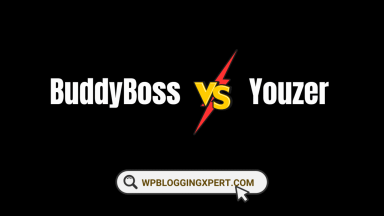 BuddyBoss Vs Youzer